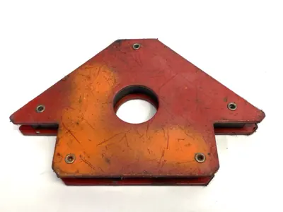 Compact Multi-Angle Welding Magnet 4-1/18" Height 6" Length LOT OF 2 - Used