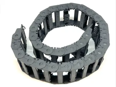 Used igus Cable Carrier Energy Chain 28 LINKS 4FT Robot Parts Michigan US | Maverick Industrial Sales #1454401