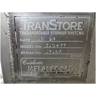 Used 35" Dia. X 12' Long Polymer Rotary Coating Drum Tumbler