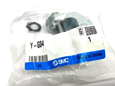 CG-T040, Y-G04 | SMC Y-G04 Piston Rod Clevis w/ CG-T040 Trunnion & Mounting Hardware - New – Open box