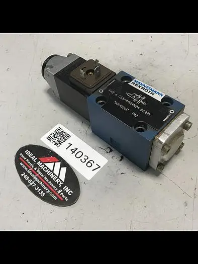 Used REXROTH 4WE6C53/AG24NZ4/SO810 Valves/Fittings Michigan US | Ideal Machinery #693660