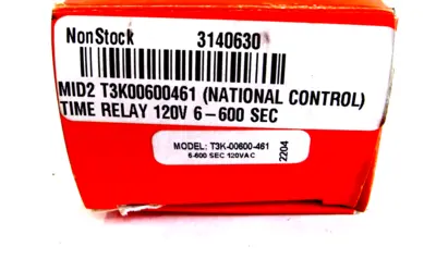 NEW AMETEK NCC T3K-00600-461 TIME DELAY RELAY T3K00600461