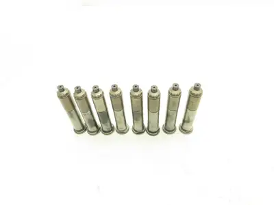 Husky 4639455-0 Injection Mold Hot Runner Nozzle and Housing/Holders Lot of 8