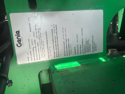 Used 2016 Genie S-40 Manlifts Florida US | Stack Equipment #1271273