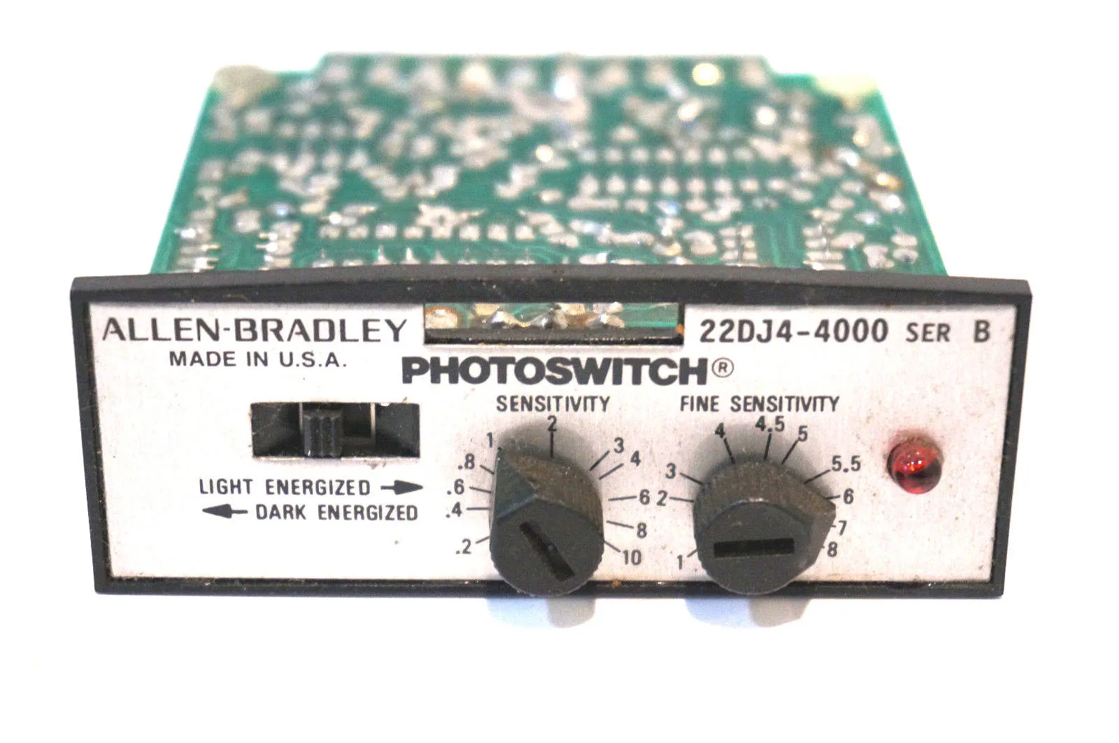 NEW ALLEN BRADLEY 22DJ4-4000 SENSOR CONTROLLER SER.B 22DJ44000