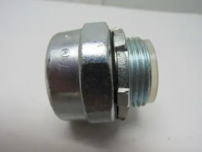 1" Hub Connector Conduit Fitting New Lot/5
