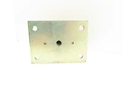 Bassick S-698 Heavy Duty V-Groove 6"x2.75"Steel Caster Wheel 6.75"x5"Fixed Plate