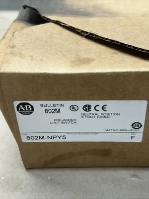 NEW Allen-Bradley 802M-NPY5