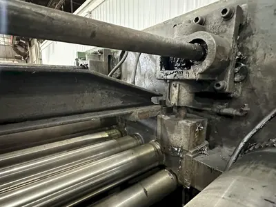 48" X 14 GAUGE AUTOMATIC FEED MODEL 13-32-48 13 ROLL STRAIGHTENER LEVELER: STOCK 19766