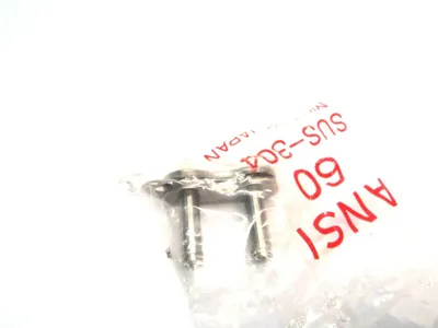 USED HITACHI STAINLESS STEEL CHAIN CONNECTING LINK 60 PITCH
