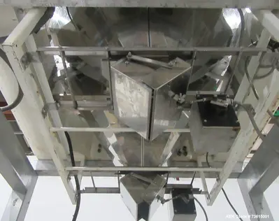 Used HAYSSEN ULTIMA 8-1 Net Weigh Filler Scale Vertical Form & Fill Illinois US | Aaron Equipment #760649