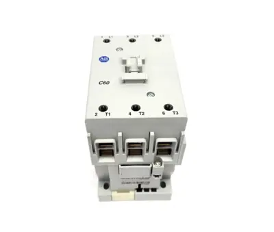 100-C60DJ01 | Allen Bradley  Ser B 60A IEC Contactor 24VDC Integrated Diode 1NC 0NO - New – Open Box