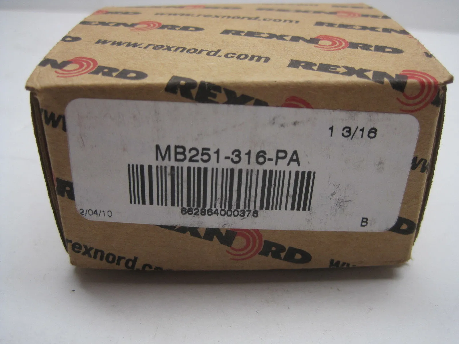 NEW REXNORD MB251-316-PA BEARING MB251316PA