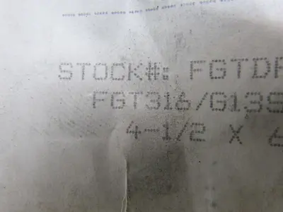 Durlon FGT316/G13S 4" 150# Flexible Graphite Ring Gasket 1/16" Thick Lot Of 25