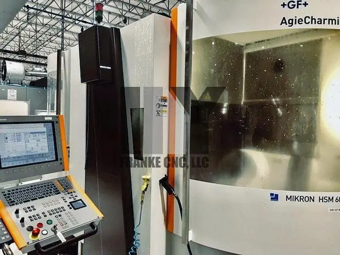 Used 2011 MIKRON MILL HSM 600U Vertical Machining Centers (5-Axis or More) | FRANKE CNC, LLC #1382293