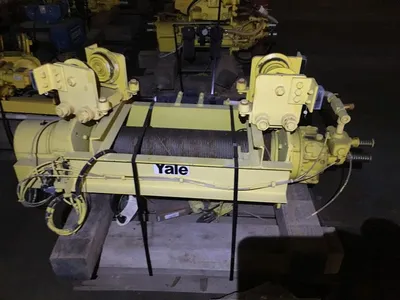 Yale BAW1/2-95RT Pneumatic Air Hoist 1000 lb / 1/2 Ton Capacity 36 fpm Speed Used Forsale