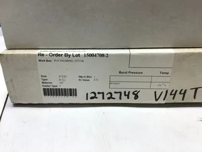 BS & B Safety Systems D 4″ Rupture Disk 14070180-1 Lot of 2