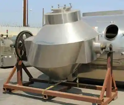 gemco 60 cu ft slant cone mixer