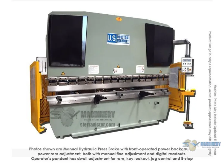 US INDUSTRIAL USHB44-6HM Manual Control Press Brakes | Sierra Victor Industries
