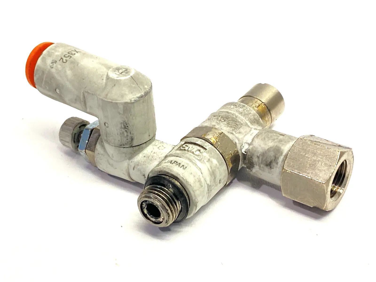 ASP330F-U01-07-X470 | SMC  Pneumatic Flow Speed Control Check Valve - Used