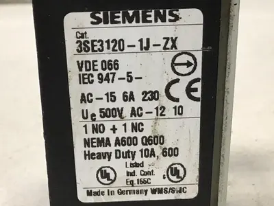 USED SIEMENS 3SE3 120-1J-ZX