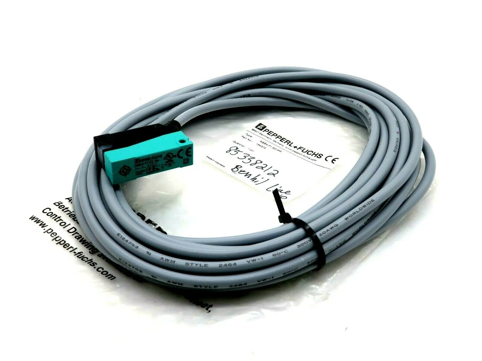 NEW PEPPERL+FUCHS NBB4-F1-E2-6M INDUCTIVE SENSOR NBB4F1E26M