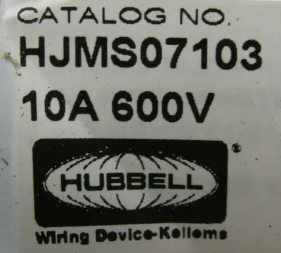 NEW HUBBELL HJMS07103 CABLE