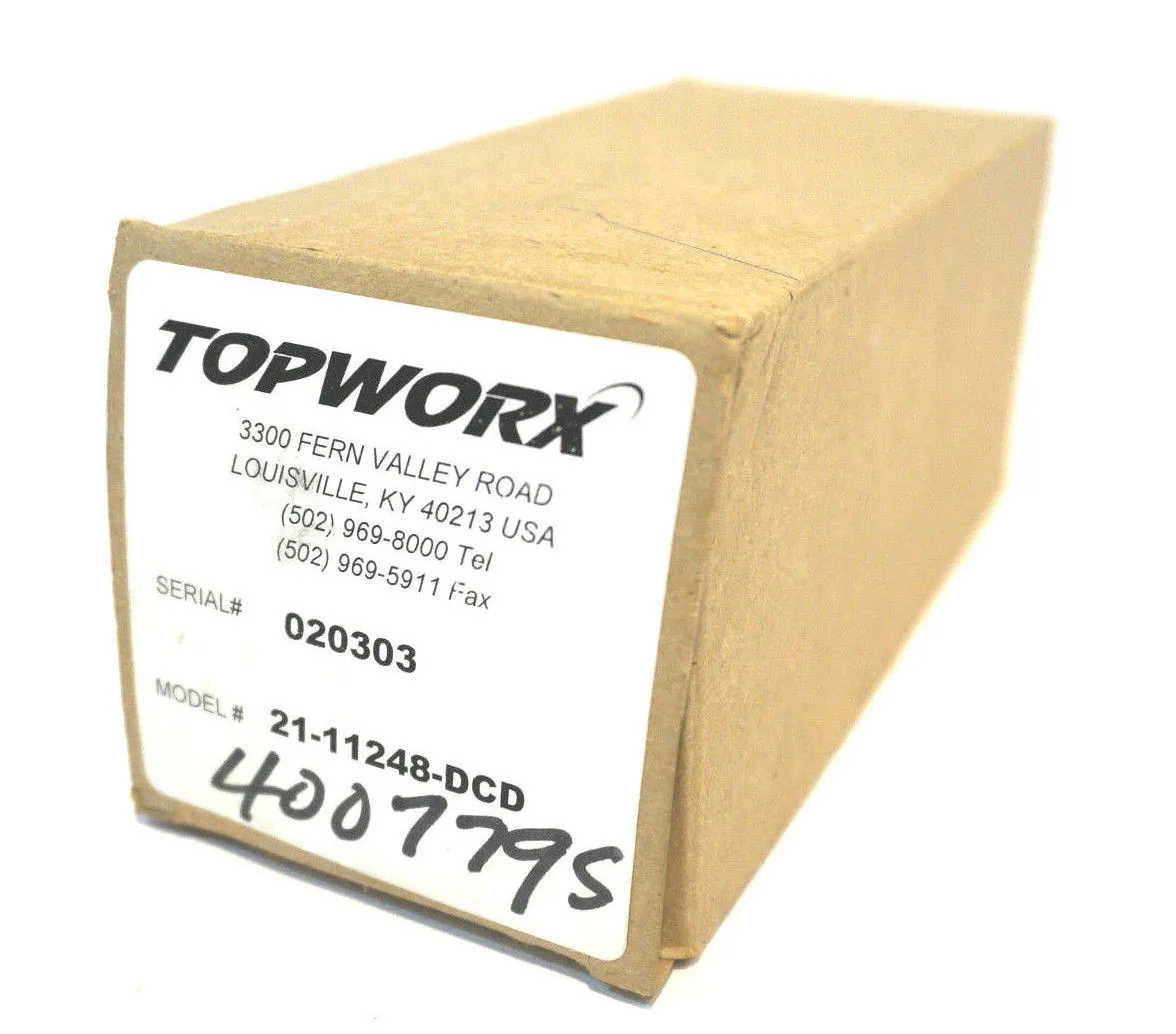 NEW TOPWORX 21-11248-DCD LIMIT SWITCH 2111248DCD