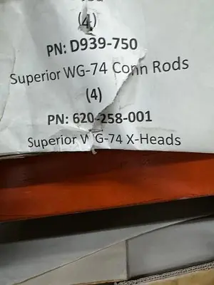 USED WHITE SUPERIOR WG-74