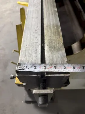 121" x 5.25" x 5.25" 4 WAY FEMALE BOTTOM PRESS BRAKE DIE WITH DIE HOLDER: YOBRO #24999
