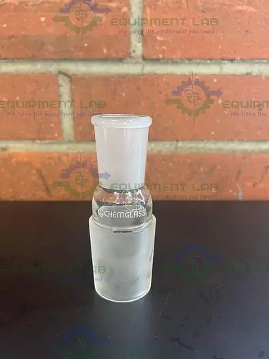 Used CHEMGLASS CG-1000-14 LOWER INNER 45/50 TOP OUTER  29/42 GLASS REDUCER ADAPTER Glassware - Other | Equipment Lab #486384