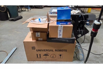Used 2022 HIREBOTICS UR10E Robotic Welding Cells Illinois US | Revelation Machinery #1348929