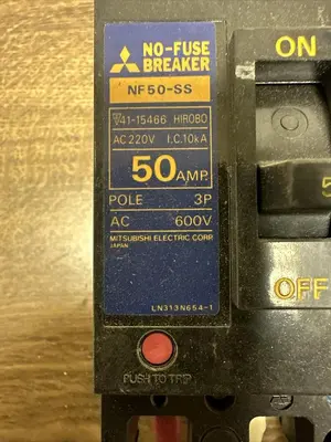 USED MITSUBISHI ELECTRIC NF50-SS