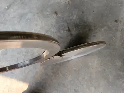 8" 316/L Spectacle Blind Flange