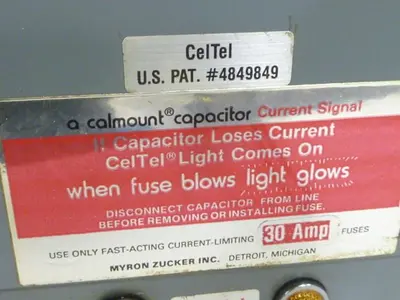 Used CALMOUNT KIM43022X-3 Capacitors Michigan US | Ideal Machinery #1275187