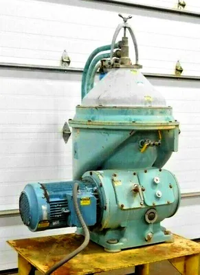 (2) Alfa-Laval FOPX 609 TFD-24-60 oil purifiers, 316SS.