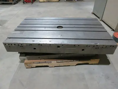 GIDDINGS & LEWIS 36 X 60 HYDROSTATIC INDEX TABLE