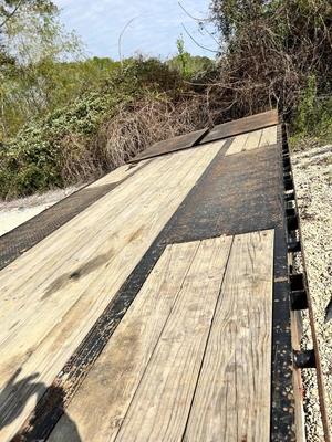 Used 2021 TOP HAT TRAILERS GN259HD 40X102 Flatbed Trailers Louisiana US | Proxy Equipment #1377932