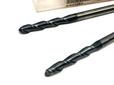 Used ACCUPRO BALL END MILL: 1/4" DIA, 1-1/2" LOC, 2 FLUTE, CARBIDE Carbide Endmills | Maverick Industrial Sales #1102466