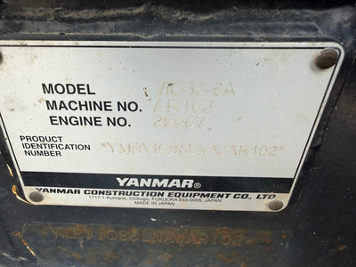 Used 2022 YANMAR VIO35 Excavators Oklahoma US | OT Truck & Tractor Sales #1383524