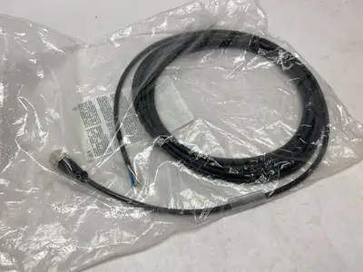 NEW MURRELEKTRONIK SINGLE ENDED M12 FEMALE 0° A-COD. CORDSET 5M