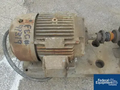 USED Wanner Engineering 4" X 3" Stan-Cor Centrifugal Pump, Type A40, KYNAR