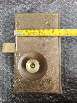 🆕️ Vintage Brass Door Lock 76 4541 ⚡️🇺🇸 SHIP+WARRANTY