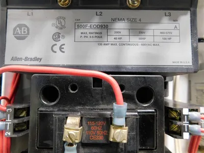 AB 2100U-KCRRN86/8 Motor Control Center Size 4 FVNR 100 HP 480V 3Ph 60Hz New