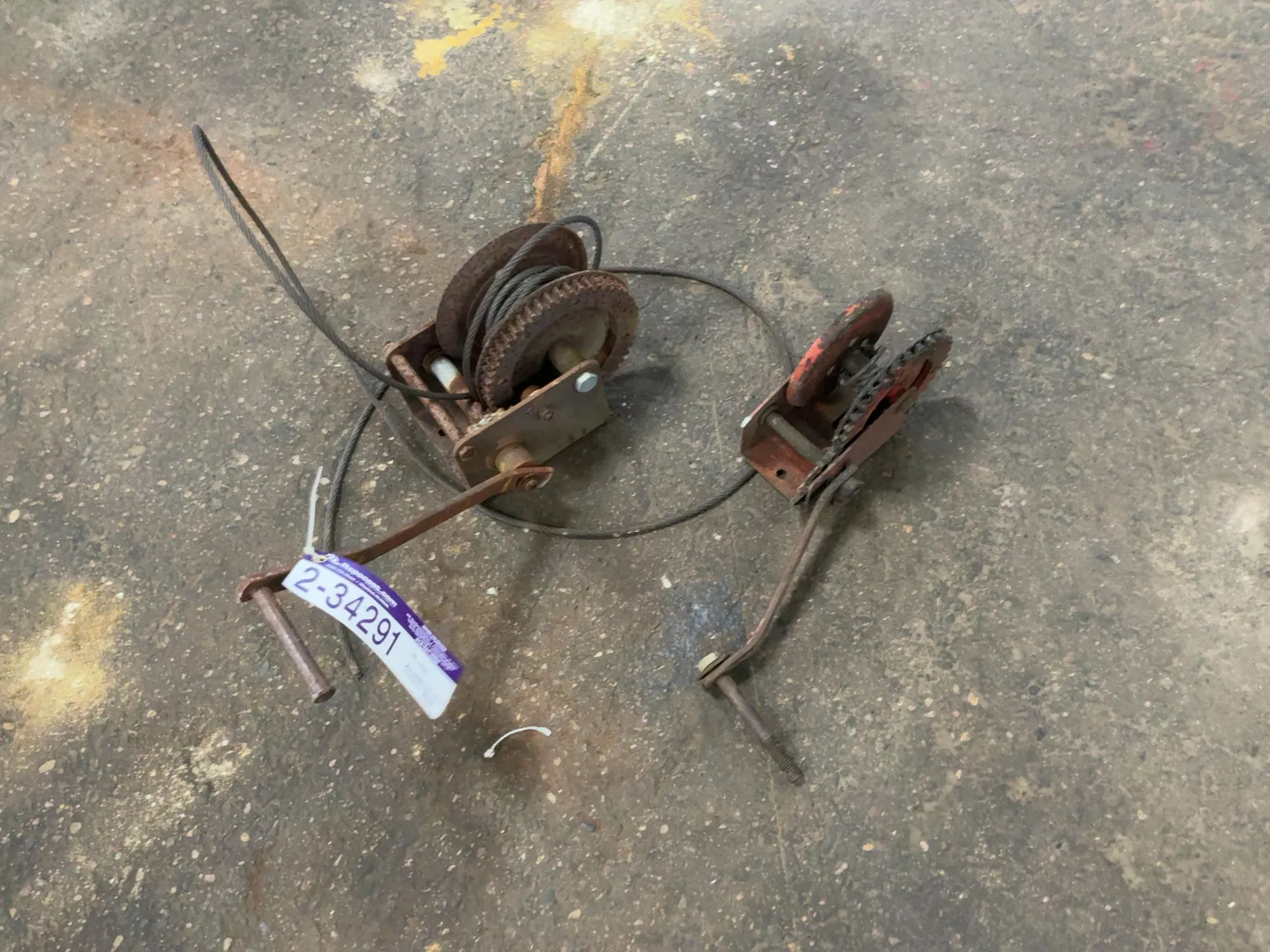 Used _UNKNOWN_ _UNKNOWN_ Winches Michigan US | Miedema Asset Management Group #1311859