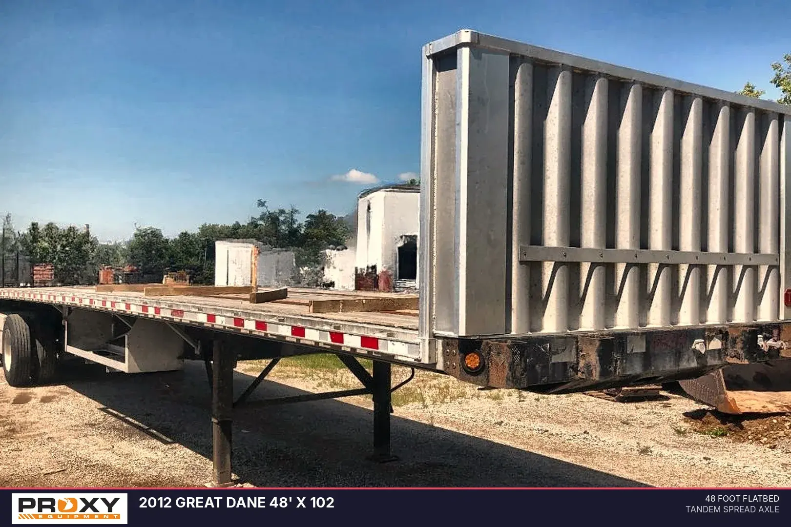 Used 2012 GREAT DANE 48' X 102 Flatbed Trailers Kentucky US | Proxy Equipment #1377797