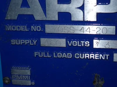 Used ARPAC 70SS4420 Miscellaneous Packaging Equipment Ohio US | HGR 24 #728896