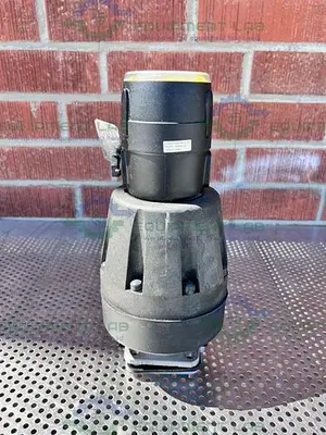 USED ITT PURE-FLO A216 DIAPHRAGM STAINLESS STEEL VALVE 1.5" W/ ASCO VALVE POSITIONER
