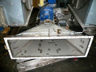 (2) Siebtechnik Tema H-1000 Conturbex centrifuges, 316SS.