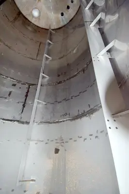 Tank, Approximately 20,000 gallon, Stainless Steel, Vertical